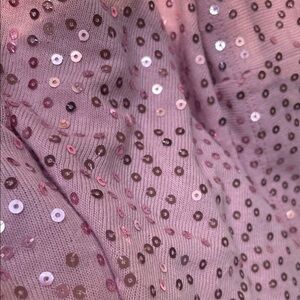 Pink Sequin Fabric
